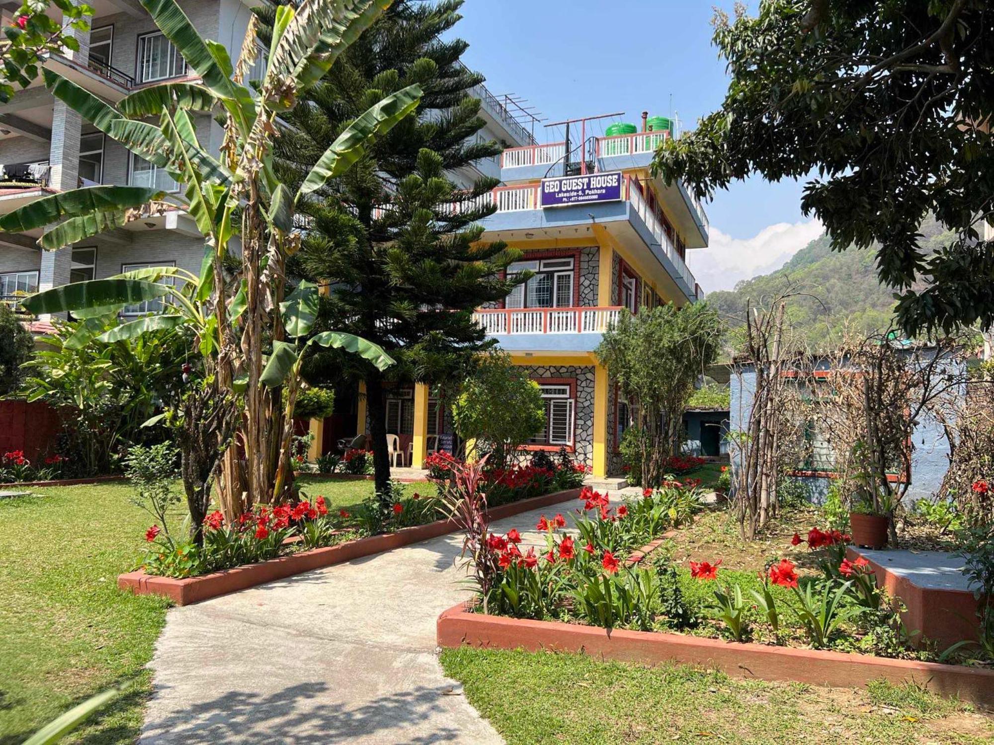 Geo Guest House Pokhara Ngoại thất bức ảnh